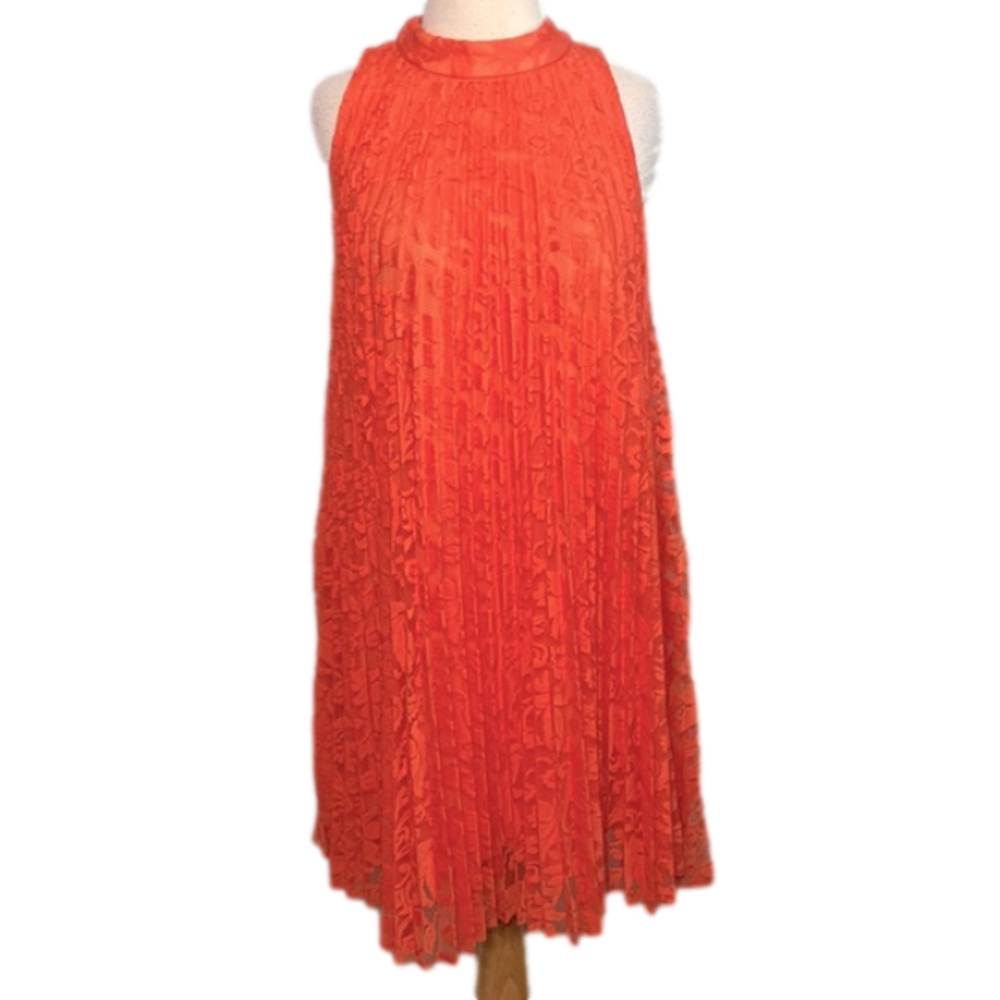 EST. 1946 Sleeveless Dress Lace Coral M NWT